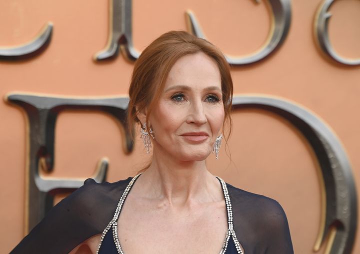 J.K. Rowling said she'd "happily" go to jail "if the alternative is compelled speech and forced denial of the reality and importance of sex."