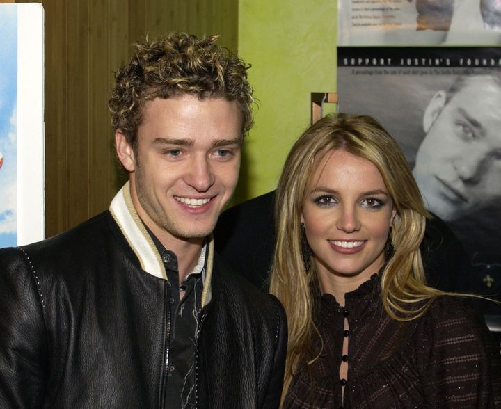 Justin Timberlake and Britney Spears dated from 1999-2002. (Photo by Denise Truscello/WireImage)