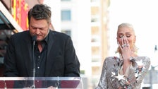 Blake Shelton Moves Gwen Stefani To Tears During Walk Of Fame Ceremony