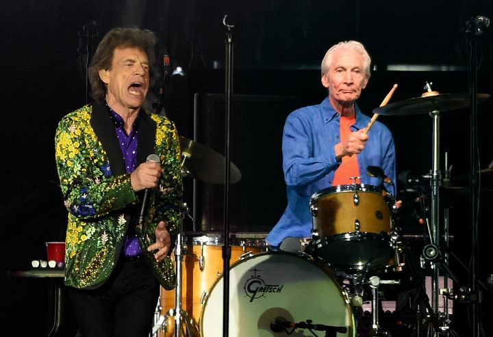 Charlie Watts, right, and Mick Jagger in 2019.