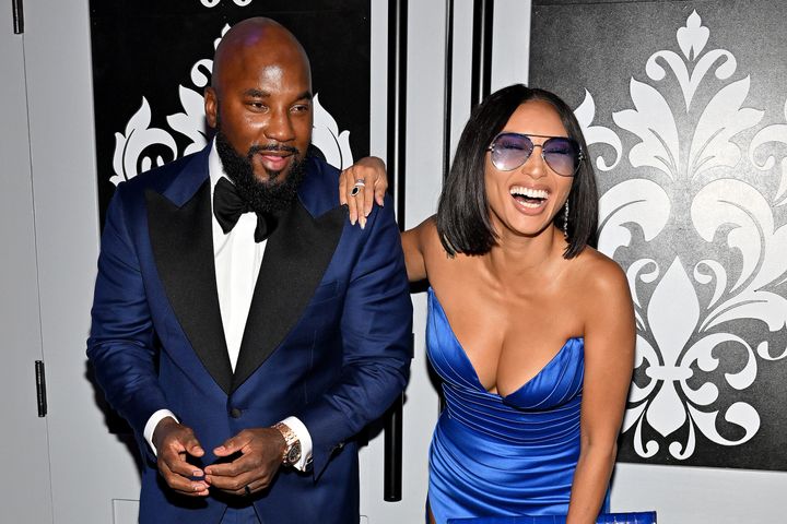 Jeezy and Jeannie Mai attend the rapper's Sno Ball Gala on Sept. 29, 2022, in Atlanta.