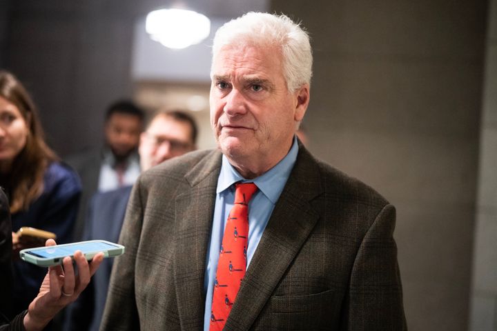 Rep. Tom Emmer (R-Minn.) is the presumptive front-runner to be the GOP's next speaker nominee, but former President Donald Trump is trying to thwart him.