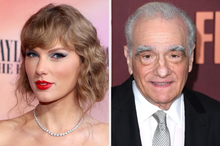 Taylor Swift and Martin Scorsese