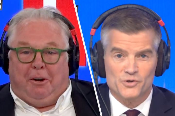 Nick Ferrari became frustrated with Mark Harper during his LBC interview