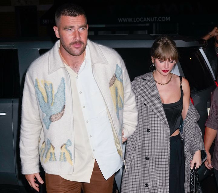 Rumors about Travis Kelce and Taylor Swift's romance kicked into high gear last month after Page Six reported that the two had been “quietly hanging out” for weeks. (Photo by Gotham/GC Images)