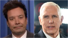 Jimmy Fallon Cringes At 2 ‘Sad’ Photos From Mike Pence’s Campaign Stops