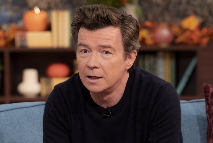 Rick Astley on This Morning on Tuesday 