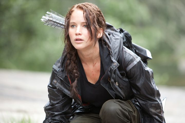 Jennifer Lawrence in the 2012 film The Hunger Games 