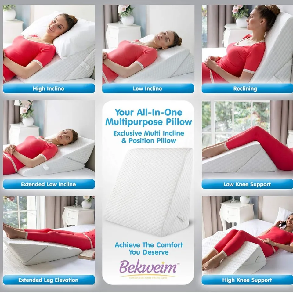 The Best Wedge Pillow For Back Pain, Physician Advice - Elite Rest