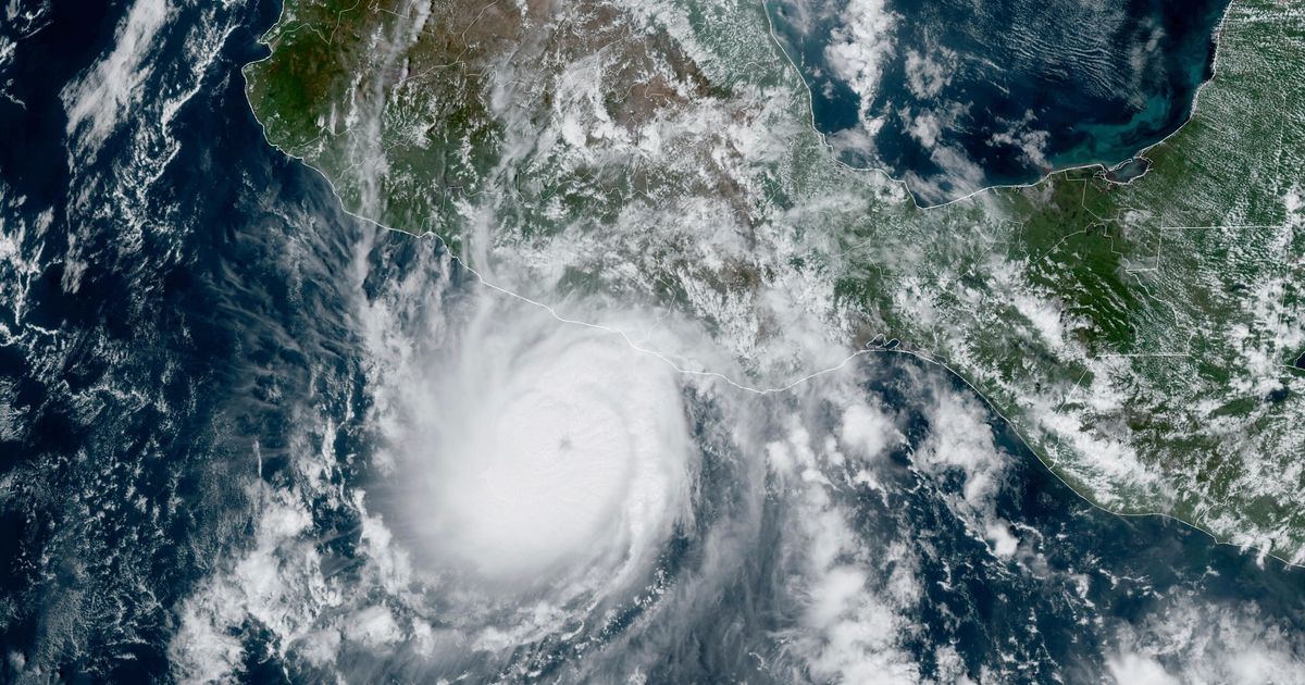 L’ouragan Otis devient un monstre de catégorie 5 au large des côtes mexicaines