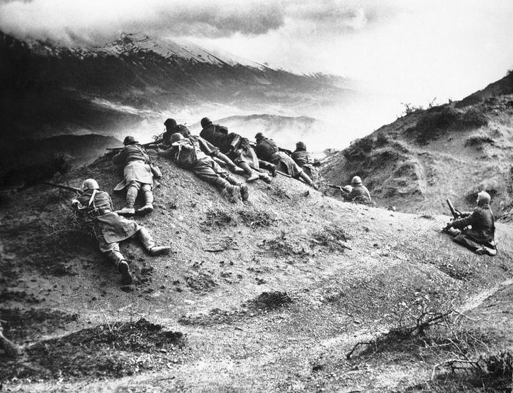 Έλληνες στρατιώτες 29 Μαΐου 1941. (AP Photo)