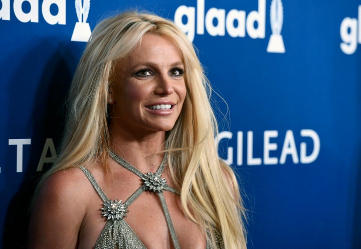 Britney Spears pictured at the 29th annual GLAAD Media Awards in Beverly Hills.