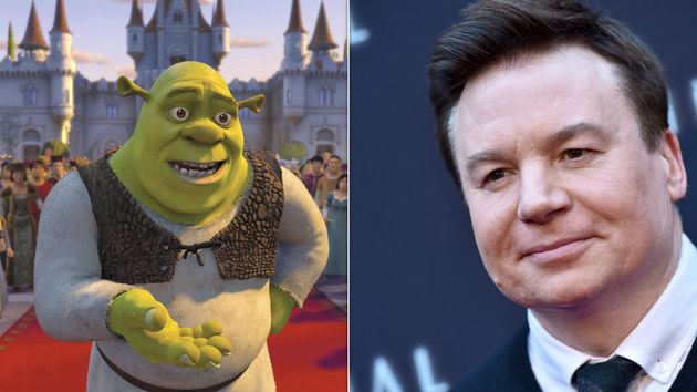 Shrek and Mike Myers