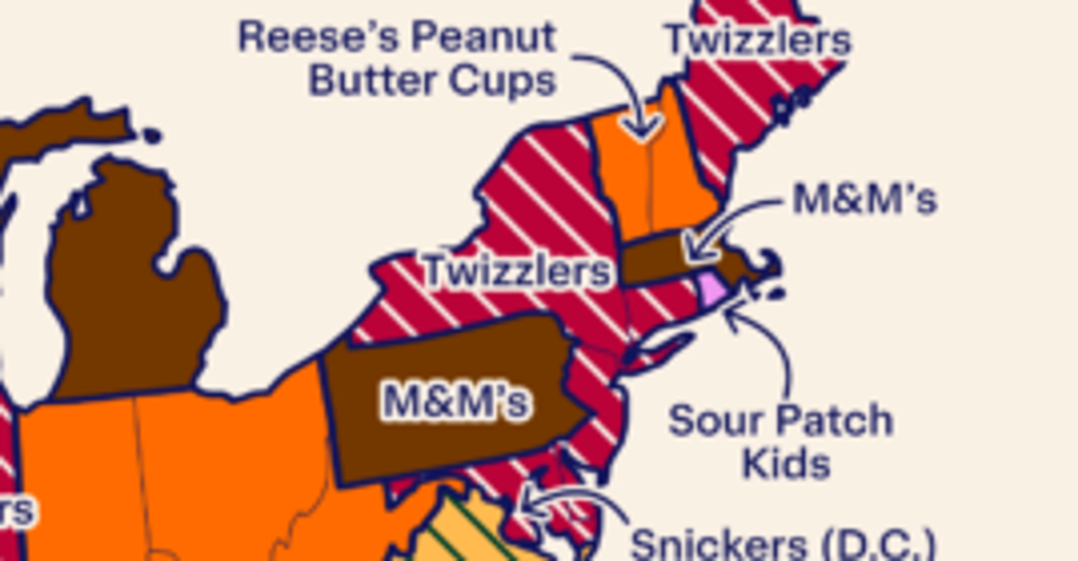 The Most Popular Halloween Candy Choices In Each State | HuffPost Life