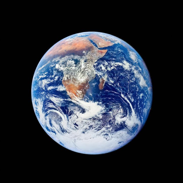 Digital enhancement of a NASA image