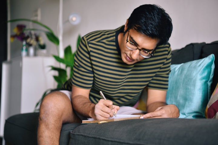 Are You 'Confidence Dumping'? Here's How To Tell. 2 Journaling is one healthy way to deal with confidence dumping.