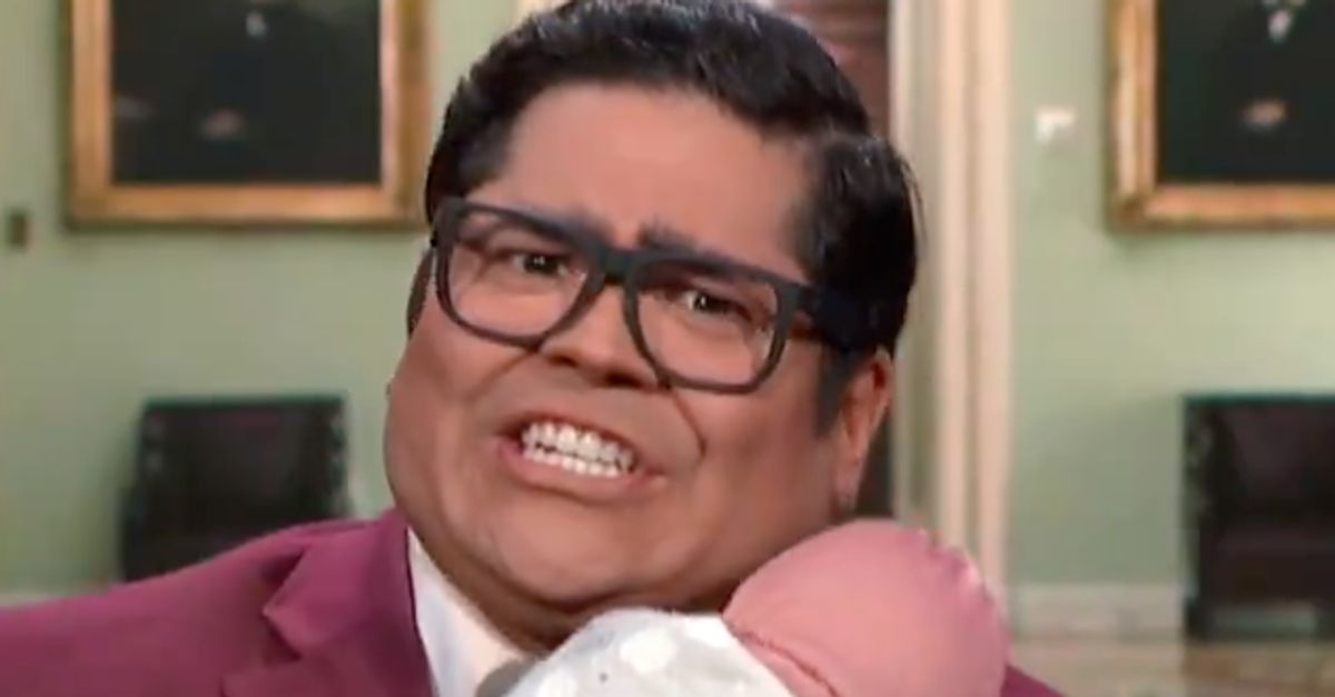 Fake George Santos Absolutely Loses It With ‘Late Show’ Host Colbert