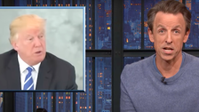 Seth Meyers Unearths ‘Amazing’ Old Video Of ‘Sheepish’ Trump