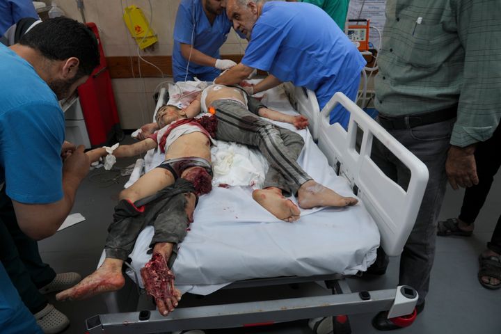 Νοσοκομείο Ντεϊρ Αλ Μπαλάχ στην Γάζα (25 Οκτωβρίου 2022)