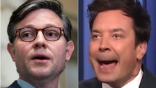Jimmy Fallon Just Can’t Picture New Speaker Mike Johnson In Snappy Bit