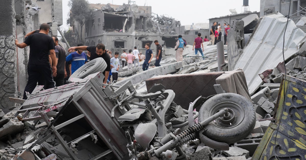 Thousands Break Into Aid Warehouses In Gaza As Deaths Top 8,000 And Israel Widens Ground Offensive Thousands Break Into Aid Warehouses In Gaza As Deaths Top 8,000 And Israel Widens Ground Offensive