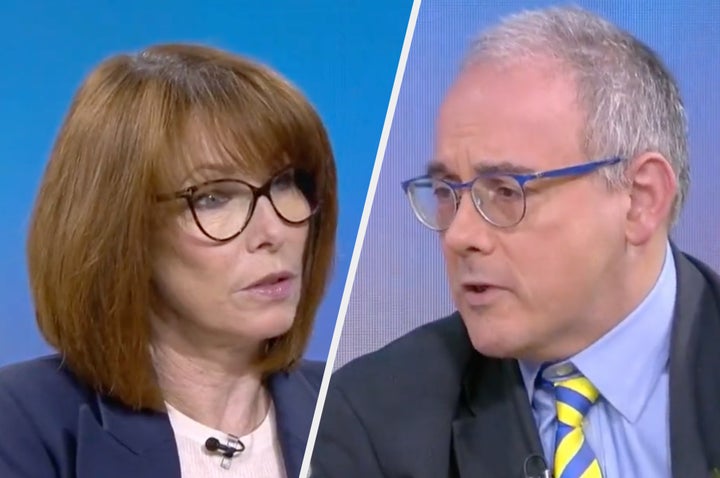 Kay Burley and Robert Halfon on Sky News this morning