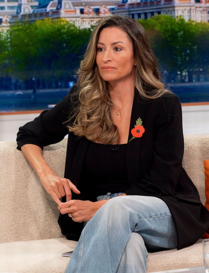 Rebecca Loos during a recent appearance on Good Morning Britain