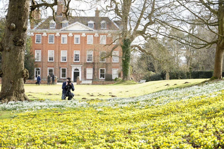 Welford Park in Newbury is the current home of the Bake Off tent