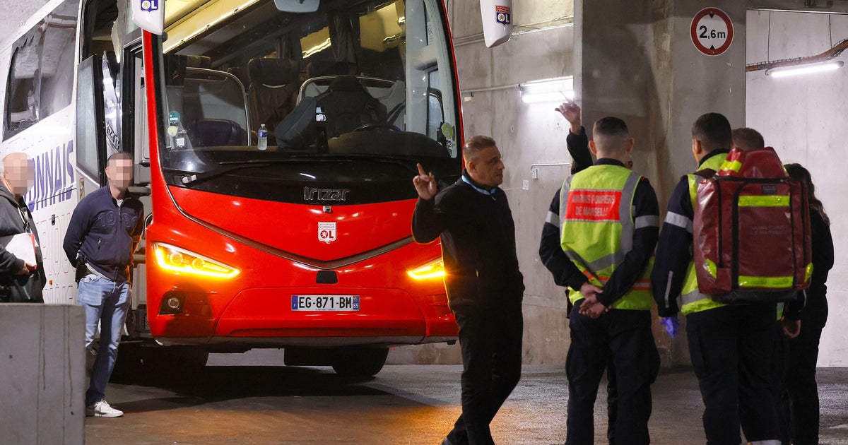 Attack On French Soccer Team Bus Leaves Coach Heavily Bleeding And 5 Cops Injured