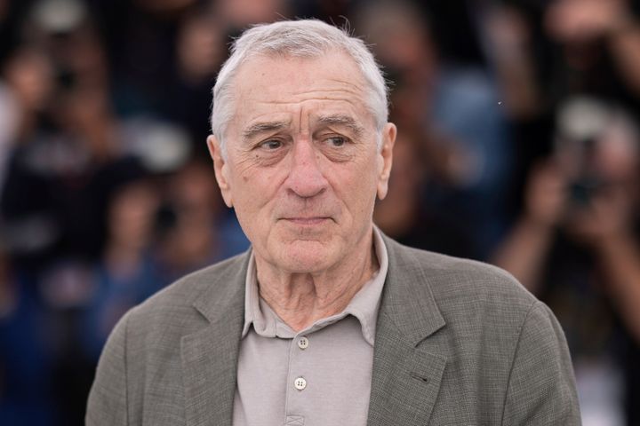 Robert De Niro promotes his film "Killers of the Flower Moon" at the Cannes Film Festival on May 21, 2023.
