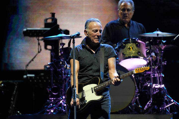 Bruce Springsteen performing in August