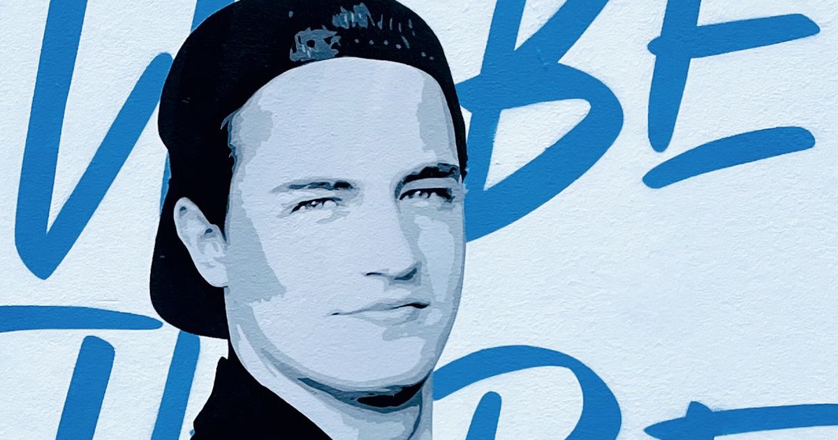 Matthew Perry Remembered In 'Friends’-Themed Street Art With Touching Message