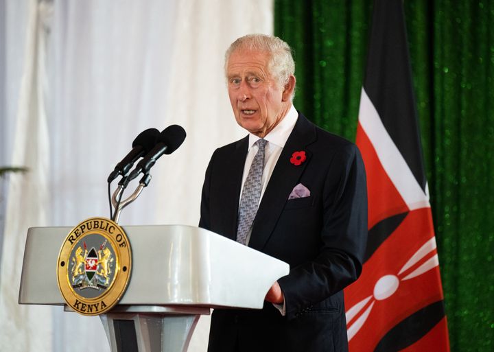 King Charles III in Kenya this week.