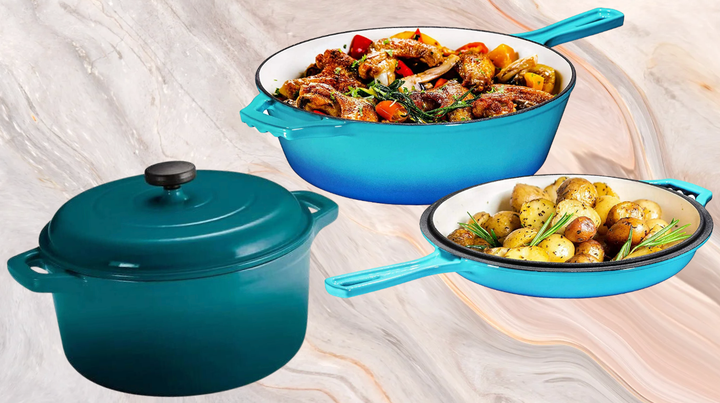 Enameled bakeware top