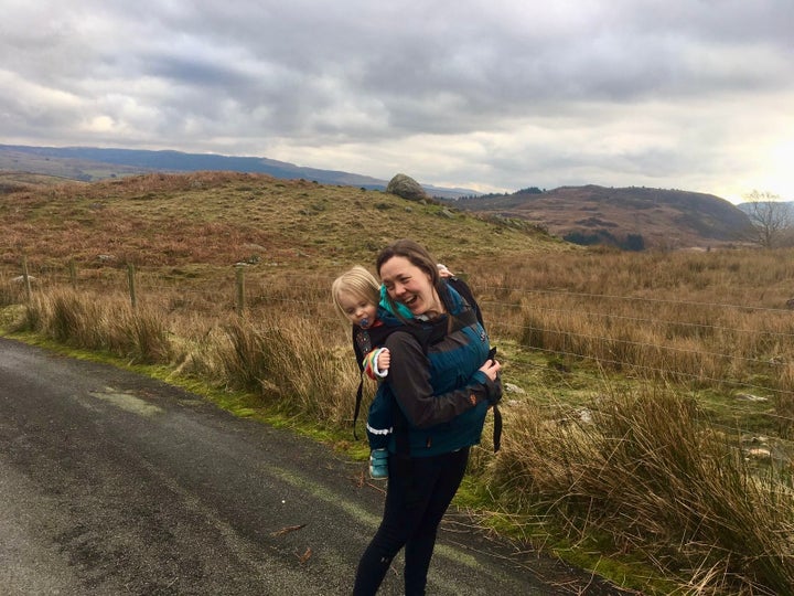 Rachel Brydon and her son Freddie.