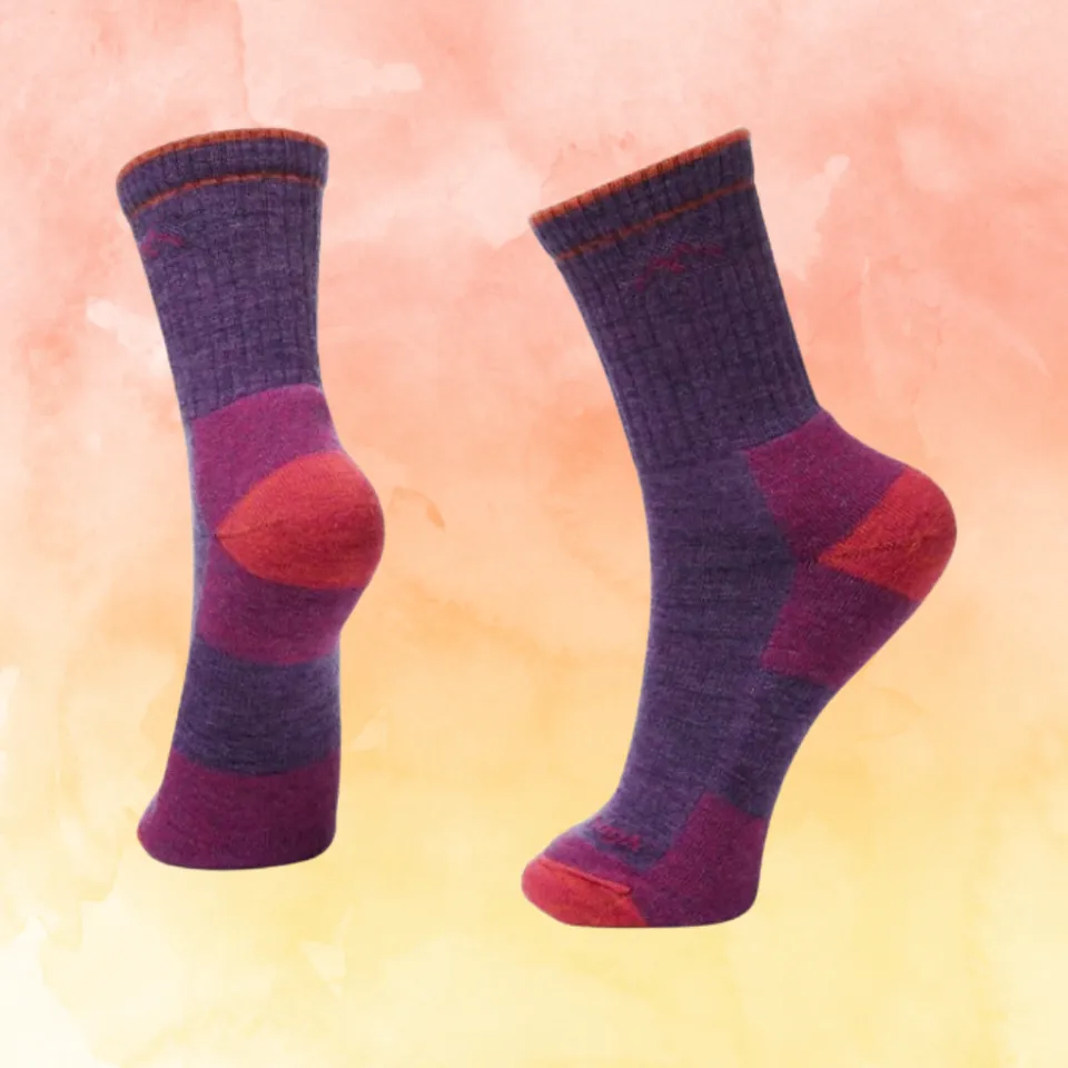 Tootsies Purple Women's Grippy Socks