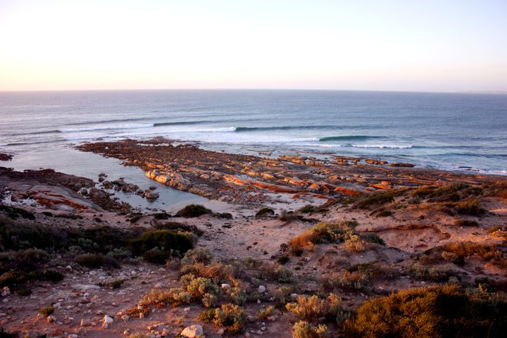 The man was surfing in the water near Granites Beach, south of Streaky Bay, South Australia, when he vanished, police said.