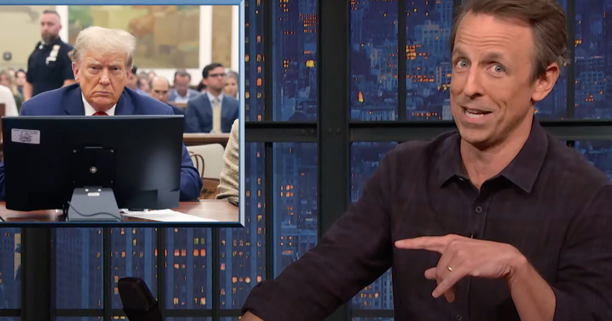 Seth Meyers Isn’t Buying This 1 Trump Claim About His Kids
