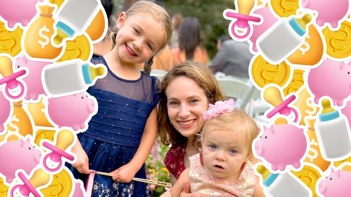 Charlotte of Michigan poses with two of her children.