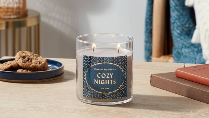 Cozy Nights fall candle from Target