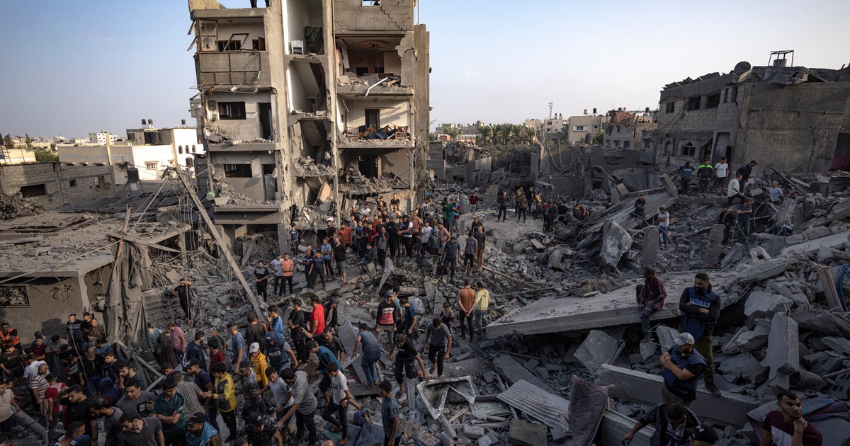 Israeli Warplanes Strike Gaza Refugee Camps As Israel Rejects U.S. Push For Pause In Fighting