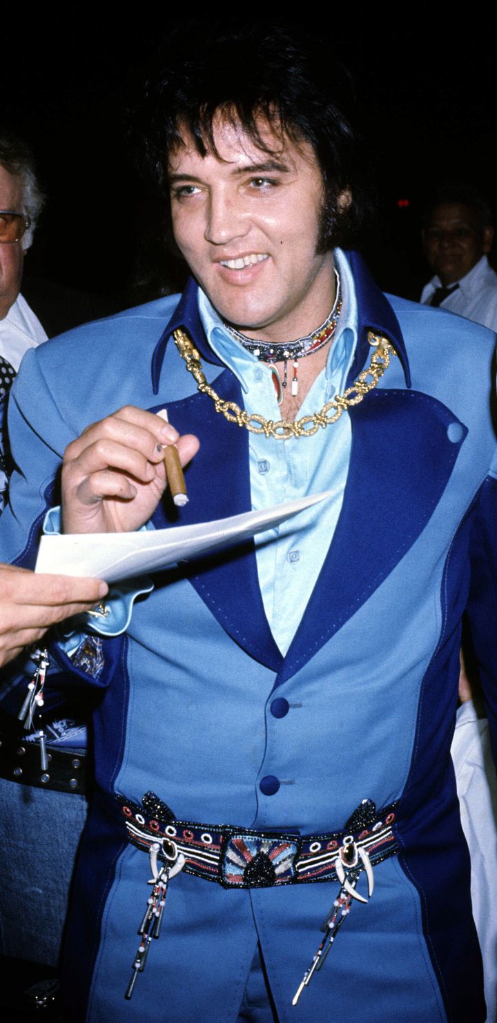 Elvis was known for his decadent taste in food, particularly his beloved peanut butter and banana sandwiches.
