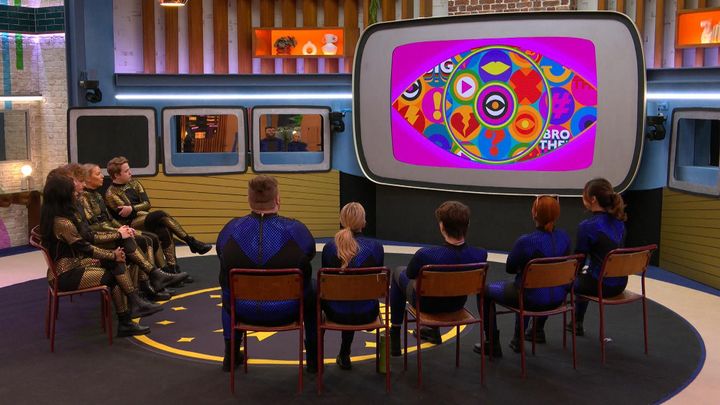 The Big Brother housemates gathered for this week's task