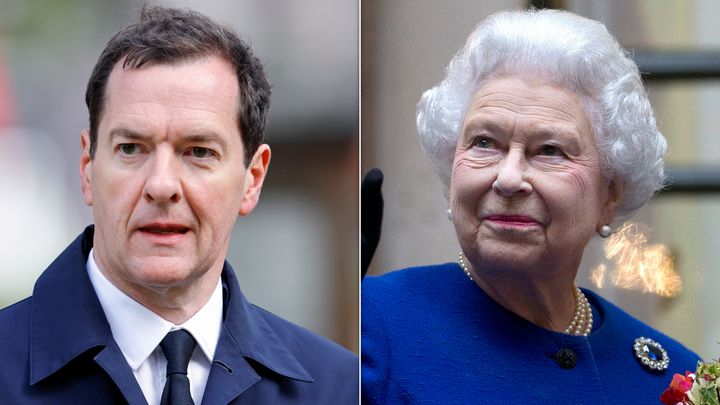 George Osborne admitted being influenced by the Queen.