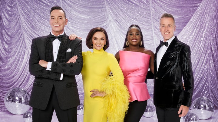 The Strictly Come Dancing judges