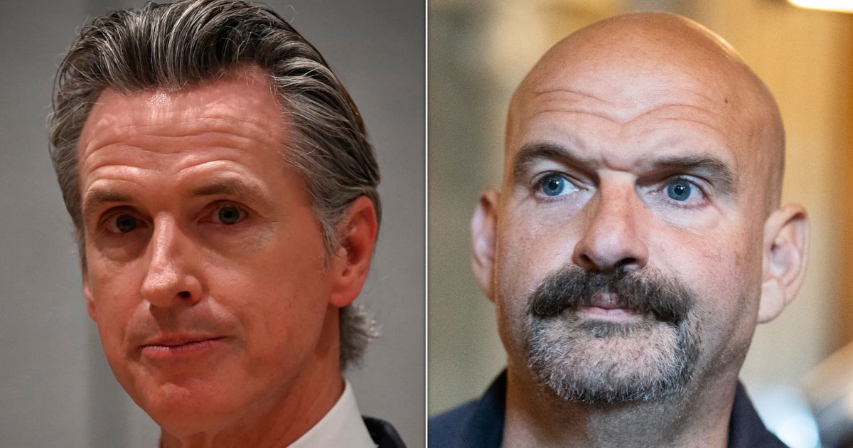 John Fetterman Reportedly Calls Out Gavin Newsom At Iowa Democrats’ Dinner