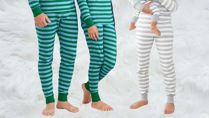 Hanna Andersson's striped pajamas