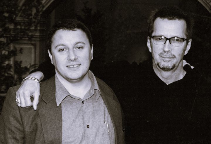 Με τον Ερικ Κλάπτον το 1988