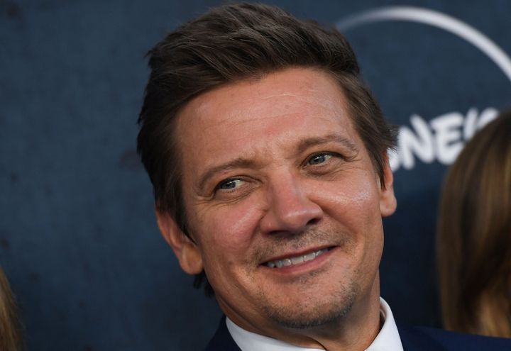Jeremy Renner attends a premiere for "Rennervations" on April 11, 2023, in Los Angeles. On Monday, he reflected on his life-changing snowplow accident and recovery in an Instagram post.