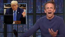 Seth Meyers Can’t Believe This Trump Trial Stunt Seth Meyers Can’t Believe This Trump Trial Stunt
